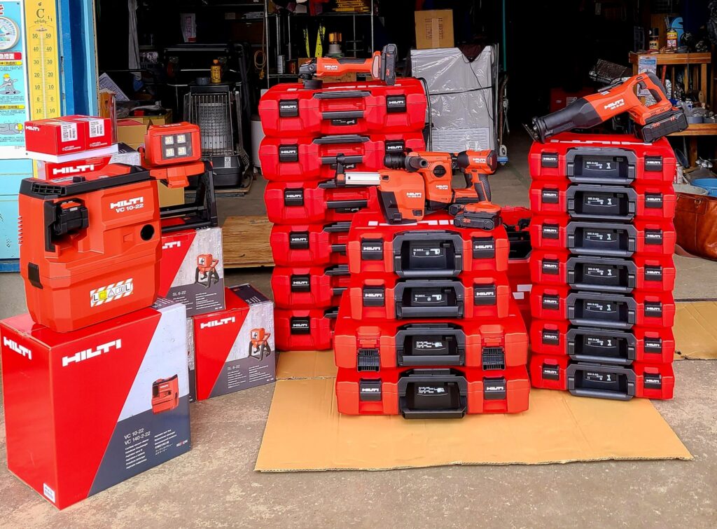 工具の総入れ替え