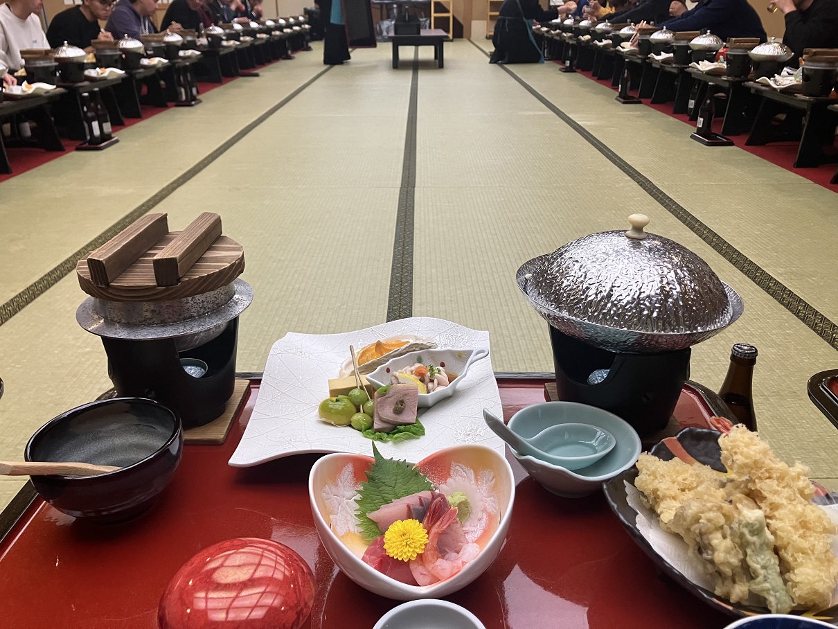割烹　小熊さんにて忘年会