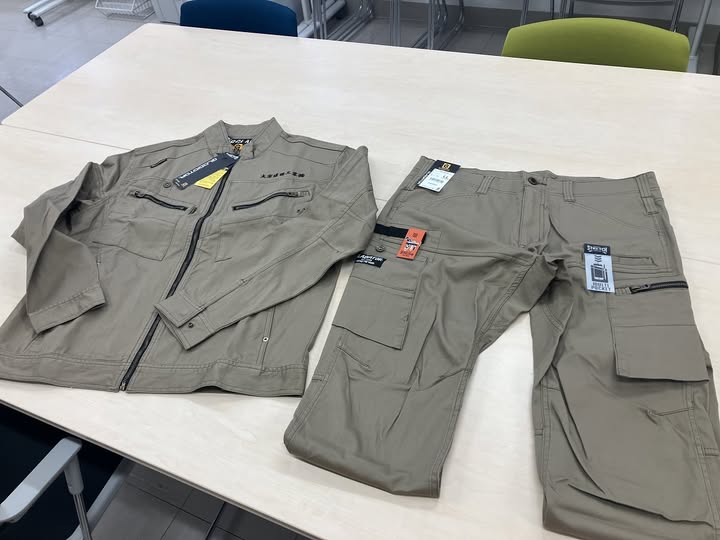 新しいユニホーム