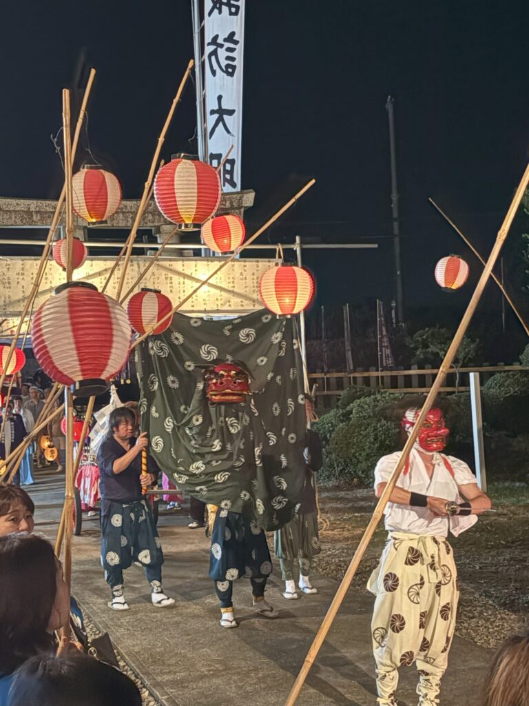 川口諏訪神社秋季祭典