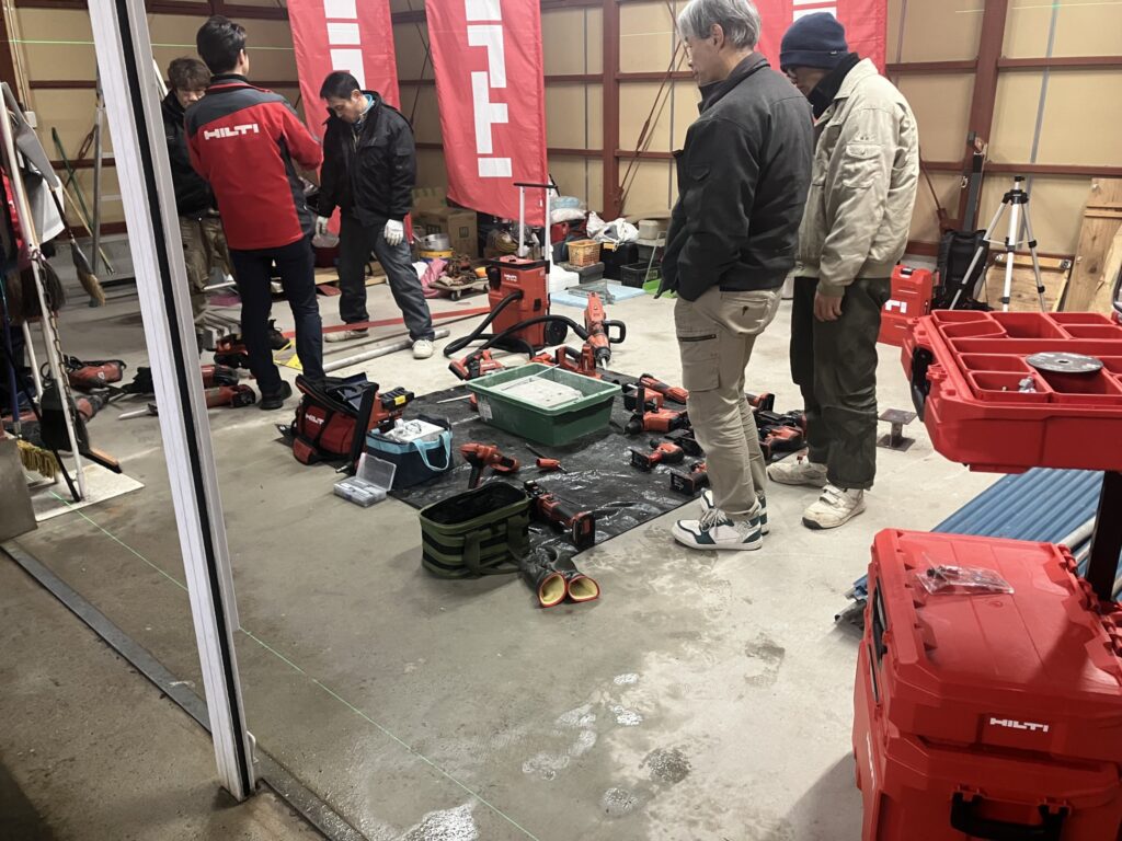 実機を間近で体感