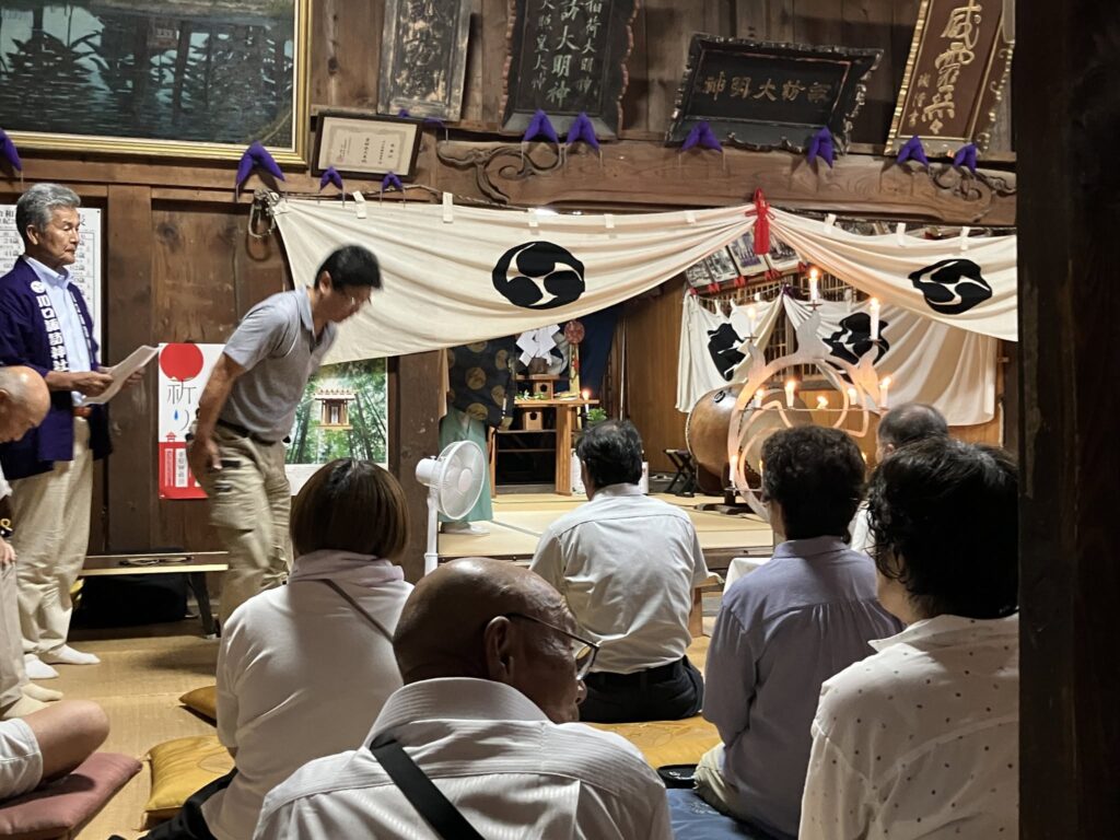新津工業団地
川口地区
川口諏訪神社秋季祭典