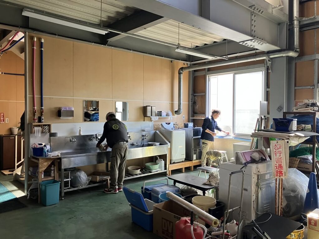 社内の清掃